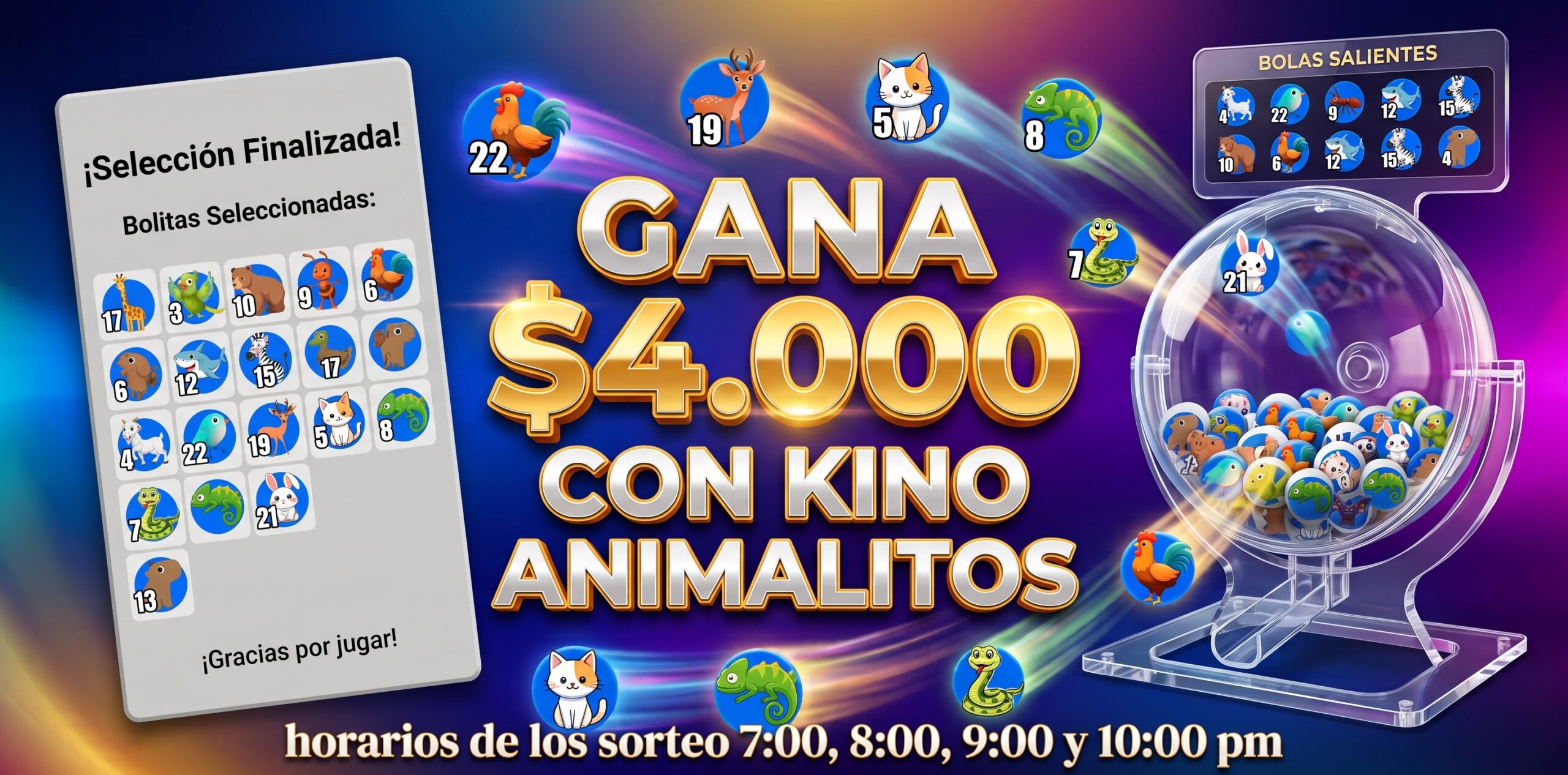 Jugar Bingo Animalitos